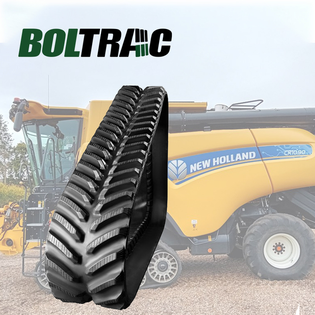 Case Axial Flow አዲስ ሆላንድ ሲአር ሲኤክስ የላስቲክ ትራክ አጣምር