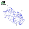 두산 DX300 DX300LCA 굴착기 주요 유압 펌프 400914-00393B