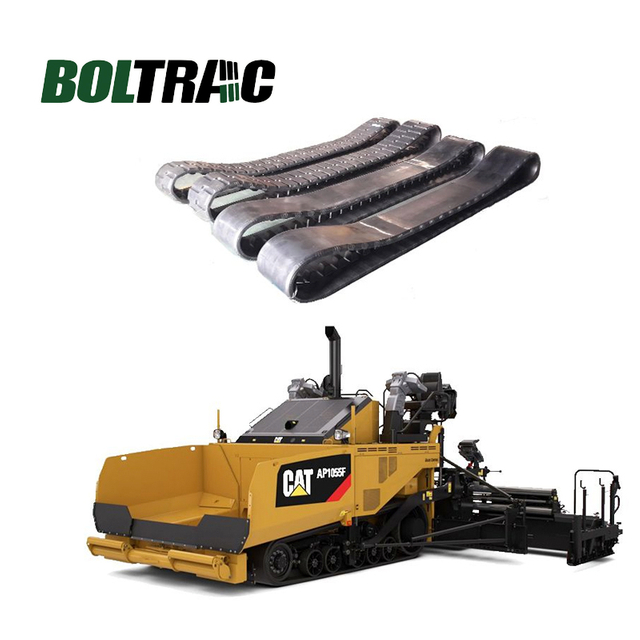 406*152.4*53 מסלול גומי למכונת ריצוף CAT AP1055B 323-2992 526-9705 289-8493 294-0541