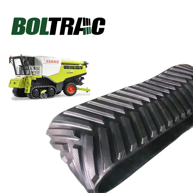 Crawler Rubber Tracks 890mm 762mm 635mm 622‑2515 632‑2529 for CLAAS Terra Track