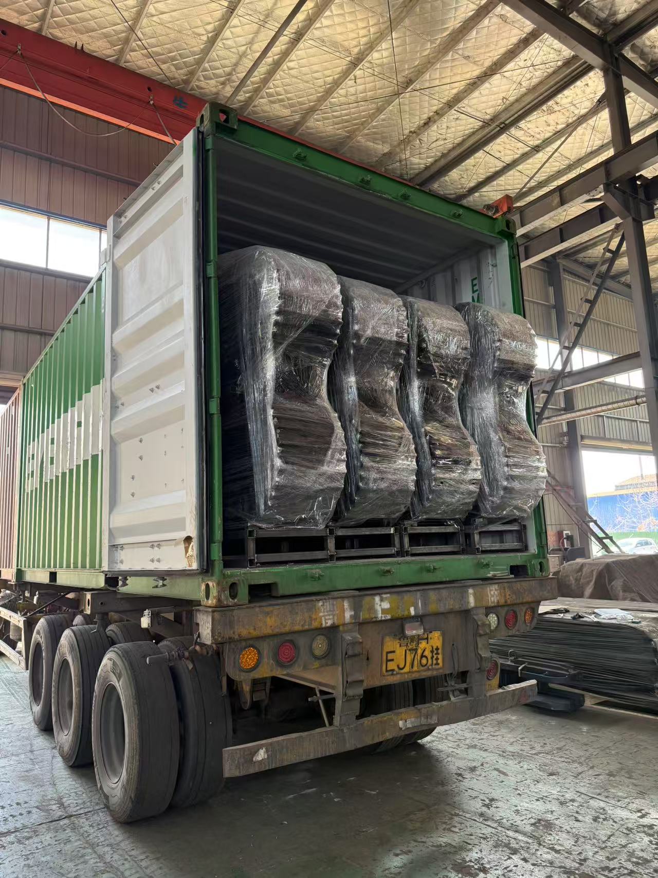 H&oslash;ykvalitets tilpasset 30 tonns sporunderstellsmontering Frakt til v&aring;r kunde