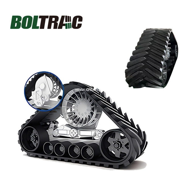 Carro cingolato triangolare da 915 mm per mietitrebbiatrice John Deere serie 9670STS