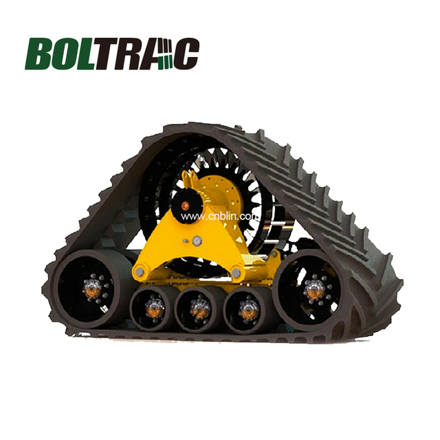 6130 سیریز کے کمبائن ہارویسٹر کے کیس کے لیے 915mm تکون ٹریک شدہ انڈر کیریج